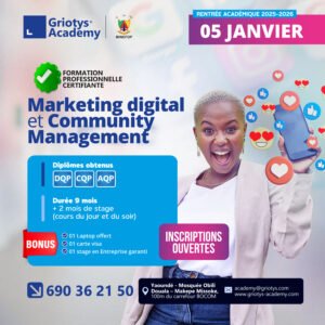 Formation en Marketing digital et Community Management