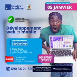 Formation en Développement Web et Mobile